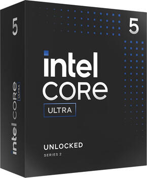 Intel Core Ultra 5 245K, 6C+8c/14T, 4.20-5.20GHz, boxed ohne Kühler, Sockel Intel 1851 (LGA1851), Arrow Lake-S CPU