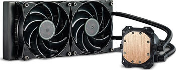 Cooler Master MasterLiquid Lite 240 Komplett-Wasserkühlung, 2x 120mm, 650-2000rpm, 6-30dB(A), 113.3m³/h