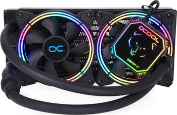 Alphacool Eisbaer LT240 Aurora AIO Digital RGB WaKü-Set 2x 120mm, 800-2000rpm, 29dB(A), 104.49m³/h