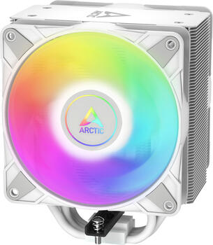 Arctic Freezer 36 ARGB White CPU-Lüfter, 2x 120x120x25mm, 200-2000rpm, 82.9m³/h, 48.79 CFM, 0.3 Sone, 1.85mmH2O