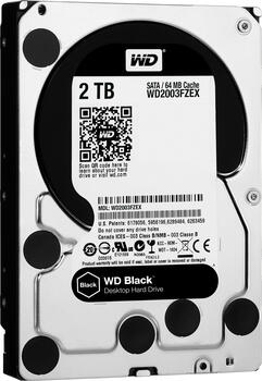 2.0 TB HDD WD Desktop Black, WD2003FZEX, SATA 6Gb/s-Festplat 