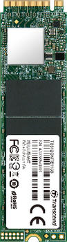 256 GB SSD Transcend PCIe, 80mm M.2 PCIe 3.0 x4 lesen 1800MB/s, schreiben 1500MB/s