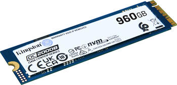 960 GB SSD Kingston DC2000B Data Center Series Boot- 0.4DWPD, M.2/M-Key (PCIe 4.0 x4), lesen: 7000MB/s, schreiben