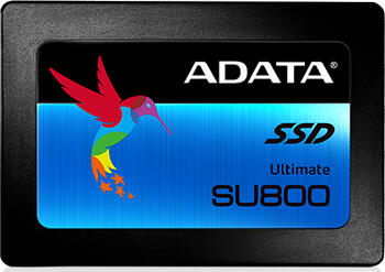 512 GB SSD ADATA Ultimate SU800 SATA 6Gb/s 6,4cm/ 2.5 Zoll lesen: 560MB/s, schreiben: 520MB/s, TBW: 400TB