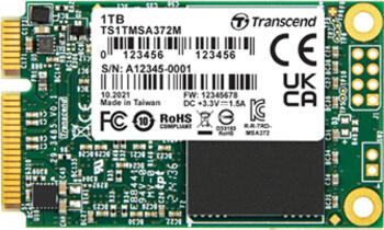 64 GB SSD Transcend MSA372M, mSATA 6Gb/s 