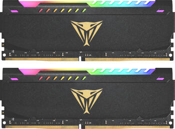 DDR4RAM 2x 8GB DDR4-3600 Patriot Viper Steel RGB DIMM, CL18-22-22-42 Kit