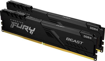 DDR4RAM 2x 16GB DDR4-3733 Kingston FURY Beast DIMM, CL19-23-23 Kit