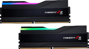 DDR5RAM 2x 16GB DDR5-7800 G.Skill Trident Z5 RGB schwarz DIMM on-die ECC, CL36-46-46-125 Kit