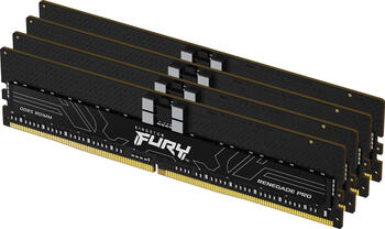 DDR5RAM 4x 16GB DDR5-6000 Kingston FURY Renegade Pro RDIMM reg ECC on-die ECC, CL32-38-38 Kit