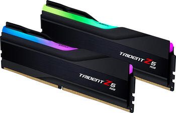 DDR5RAM 2x 32GB DDR5-6800 G.Skill Trident Z5 RGB schwarz DIMM on-die ECC, CL34-45-45-108 Kit