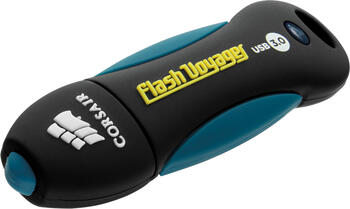 64 GB Corsair Flash Voyager V2 USB 3.0 Stick lesen: 190MB/s, schreiben: 55MB/s