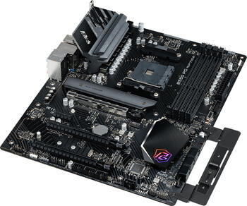 ASRock B550 PG Riptide, Sockel AM4, ATX-Mainboard, 4x DDR4 max. 128GB, HDMI 2.1, USB-C 3.1