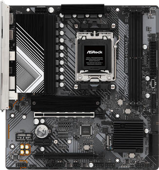 ASRock B650M-HDV/M.2, µATX Mainboard, 2x DDR5, max. 96GB, 1x HDMI 2.1, 1x USB-C 3.0