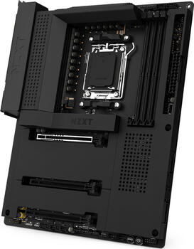 NZXT N7 B650E Matte Black, 4x DDR5, max. 128GB 1x HDMI 2.1, 1x USB-C 3.1