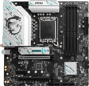 MSI B760M Gaming Plus WIFI, Sockel 1700, µATX-Mainboard, 4x DDR5 max. 192GB, HDMI 2.1, DP 1.4