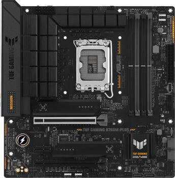 ASUS TUF Gaming B760M-Plus, µATX Mainboard, 4x DDR5, max. 192GB, 1x HDMI 2.1, 1x USB-C 3.2