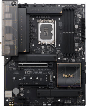 ASUS ProArt B760-Creator WIFI, ATX Mainboard, 4x DDR5, max. 128GB, 1x HDMI 2.1, 1x USB-C 3.1