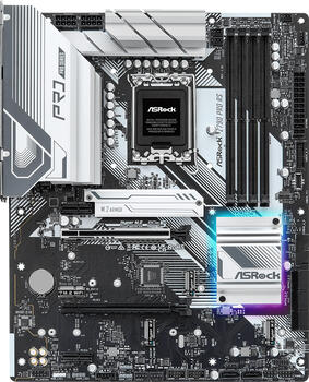 ASRock Z790 Pro RS, ATX Mainboard, 4x DDR5, max. 192GB, 1x HDMI 2.1, 1x USB-C 3.1