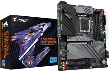 GIGABYTE B760 AORUS Master DDR4, ATX Mainboard, 1x HDMI 2.0, 1x USB-C 3.2