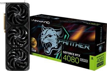 Gainward GeForce RTX 4080 SUPER Panther OC, 16GB GDDR6X Grafikkarte, HDMI, 3x DP