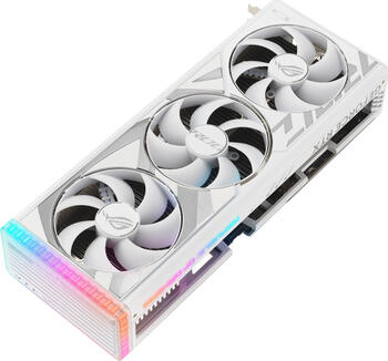 ASUS ROG Strix GeForce RTX 4080 SUPER White OC, 16GB GDDR6X Grafikkarte, 2x HDMI, 3x DP