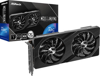 ASRock Arc A770 Challenger OC, A770 CL 16GO, 16GB GDDR6 Grafikkarte, HDMI, 3x DP