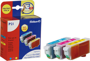 Pelikan kompatible Tintenpatrone zu Canon CLI-526 Multipack 