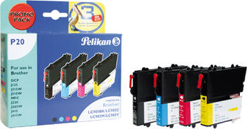 Pelikan kompatible Tintenpatrone zu Brother LC985 Multipack 