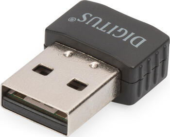 Digitus Tiny Wireless 600AC, 2.4GHz/5GHz, USB-A 2.0 [Stecker]