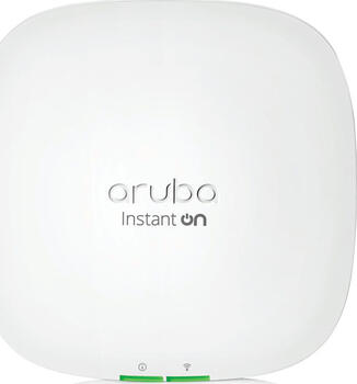 HPE Aruba Instant On AP22, Wi-Fi 6, 574Mbps (2.4GHz), 1201Mbps (5GHz) Access Point