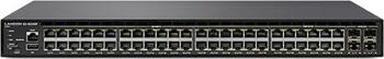 Lancom GS-4554XP Rackmount Gigabit Managed Stack Switch, 48x RJ-45, 4x SFP+, 2x QSFP+, 820W PoE+, Backplane: 372Gb/s