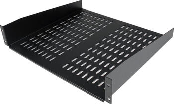 StarTech.com 2 HE Universal Server Rack/ Schrank Fachboden 