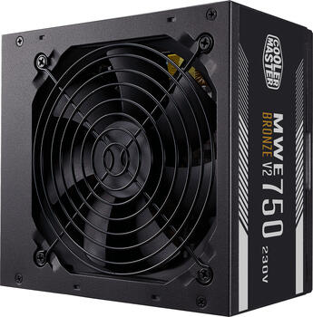 750W Cooler Master MWE Bronze 230V V2 ATX 2.52 Netzteil, 80 PLUS Bronze 230V EU