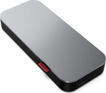 Lenovo USB-C Laptop Power Bank, Thunder Black, 20000mAh