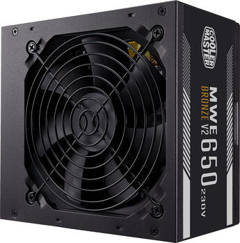 650W Cooler Master MWE Bronze 230V V2 ATX 2.52 Netzteil 