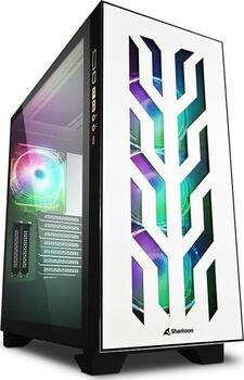 Sharkoon Elite Shark CA300T RGB, weiß, Glasfenster E-ATX-BigTower