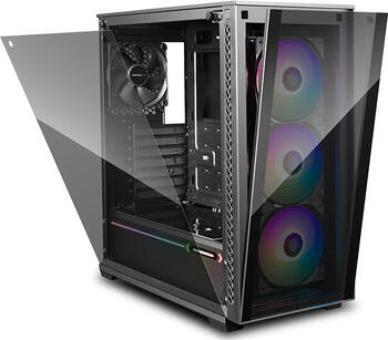 DeepCool Matrexx 70 3F, Glasfenster, E-ATX-MidiTower 