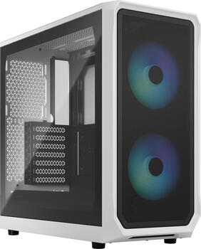 Fractal Design Focus 2 RGB weiß, Glasfenster 