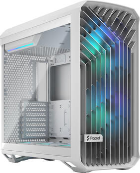 Fractal Design Torrent White RGB TG Light Tint, Glasfenster ATX-MidiTower