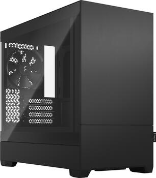 Fractal Design Pop Mini Silent Black TG Clear Tint, Glasfenster, schallgedämmt