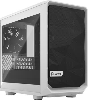 Fractal Design Meshify 2 Nano White TG Clear Tint, Glasfenster, Mini-ITX