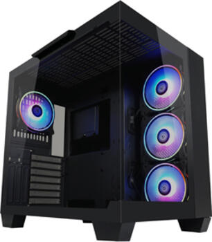 LC-Power Gaming 809B Dark Storm_X, Glasfenster 