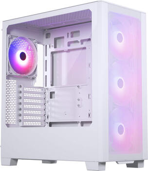 Phanteks XT Pro Ultra Matte White, weiß, Glasfenster 