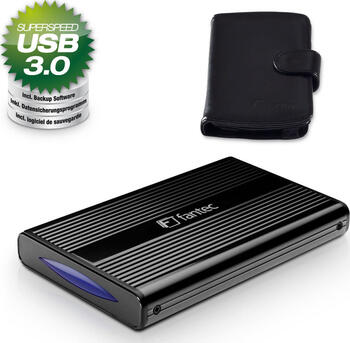 USB3 6,4cm/ 2.5  Fantec DB-228U3 schwarz 