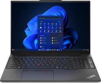 Lenovo ThinkPad E16 G2 Notebook, schwarz, 16 Zoll, Ryzen 7 7735HS, 8C/16T, 32GB RAM, 1 TB SSD, Win 11 Pro