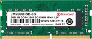 DDR4RAM 4GB DDR4-2666 Transcend SO-DIMM, CL19-19-19 