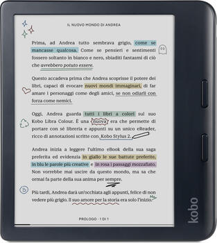 Kobo Libra Colour, schwarz 