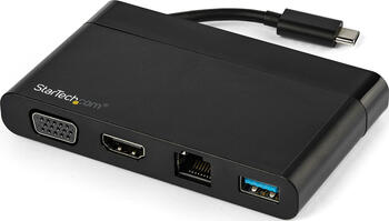 StarTech USB-C Multiport Adapter mit HDMI und VGA, 1x USB-A 