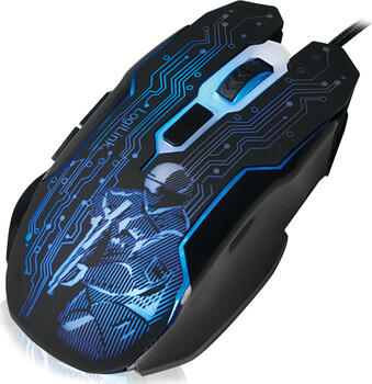 LogiLink ID0137 USB Optisch 2400DPI Gaming Maus 