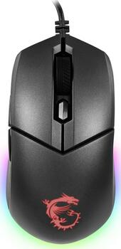 MSI Clutch GM11 Gaming Mouse schwarz, Maus, beidhändig 